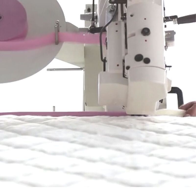 क्षमता 15 रात का गद्दा सीमा टेप मशीन लचीला संचालन गद्दा विनिर्माण संयंत्र उत्पादन लाइन उपकरण