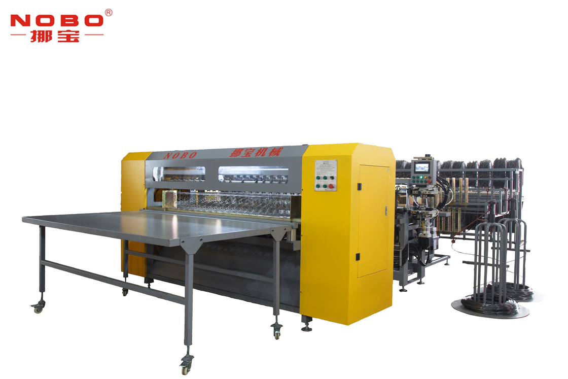 NOBO स्वचालित स्प्रिंग कोइलिंग मशीन पेचदार दीया 8.8-9.2mm गद्दे स्प्रिंग मशीन