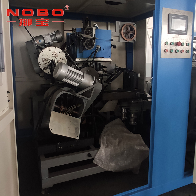 0.08-0.22M गद्दे के लिए NOBO ब्लू सीएनसी कॉइल स्प्रिंग मेकिंग मशीन