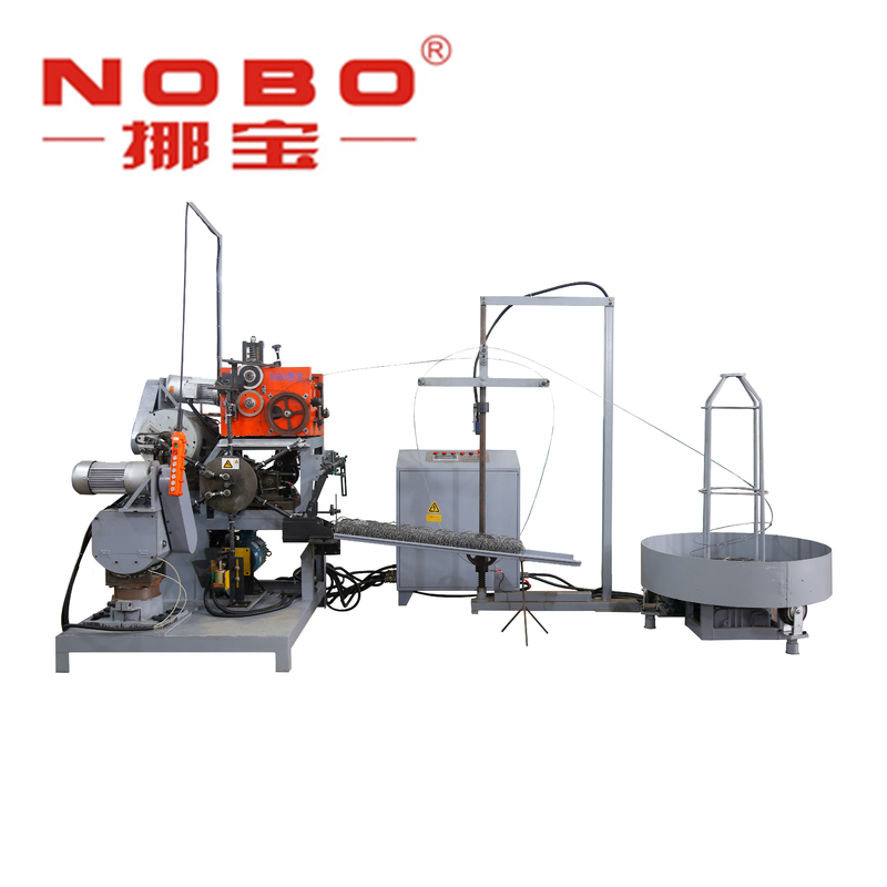 सर्वो मोटर 4.5kw स्वचालित कोयलर मशीन बोनेल स्प्रिंग प्रकार NOBO-FS-65