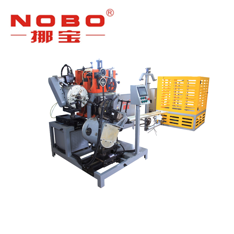 सर्वो मोटर 4.5kw स्वचालित कोयलर मशीन बोनेल स्प्रिंग प्रकार NOBO-FS-65